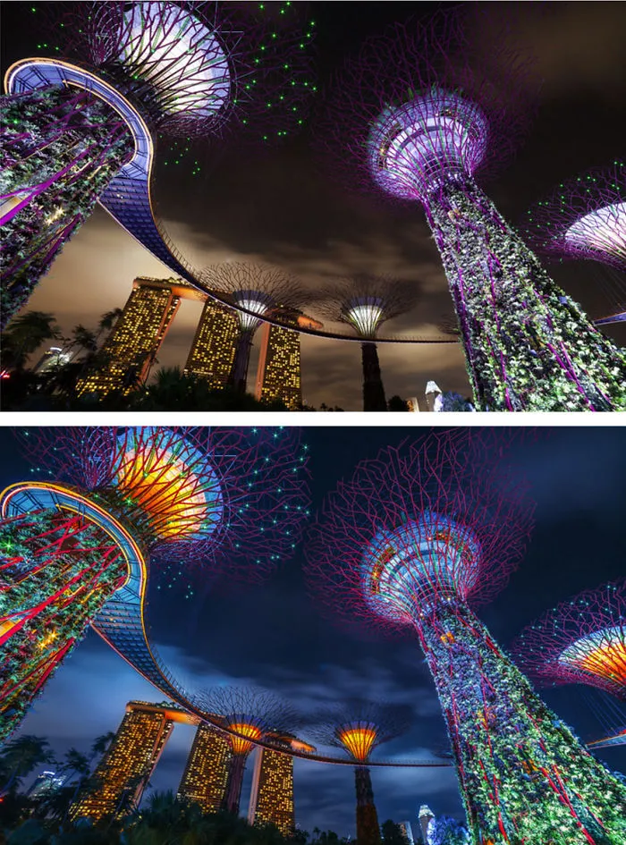 Color Temperature Adjustment Using Adobe Cameraraw