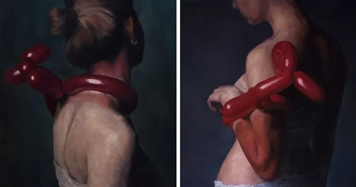 I Painted To Understand Why People Stay In Abusive Relationships