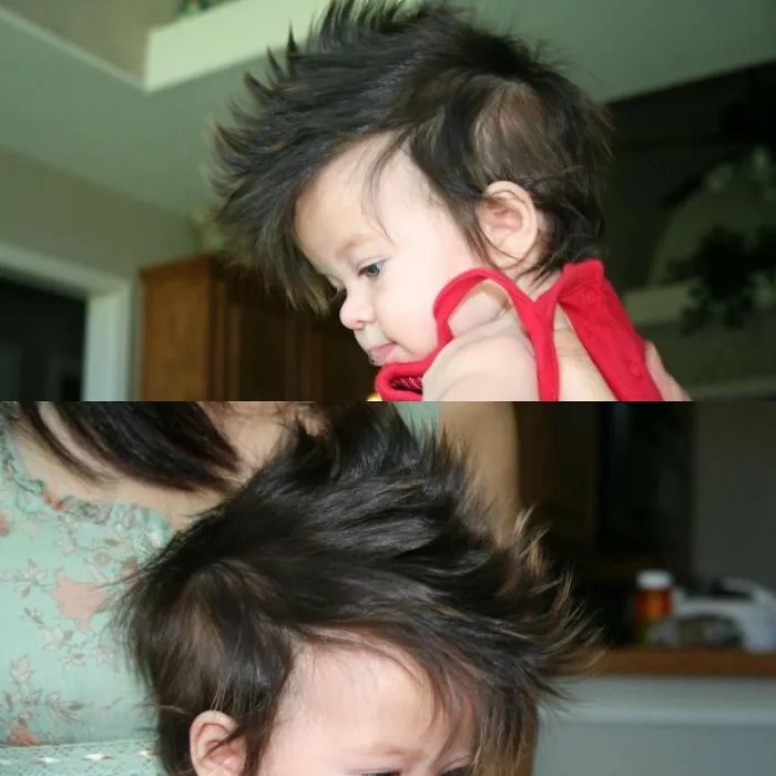 My Niece Violet. That Natural Mohawk Though.