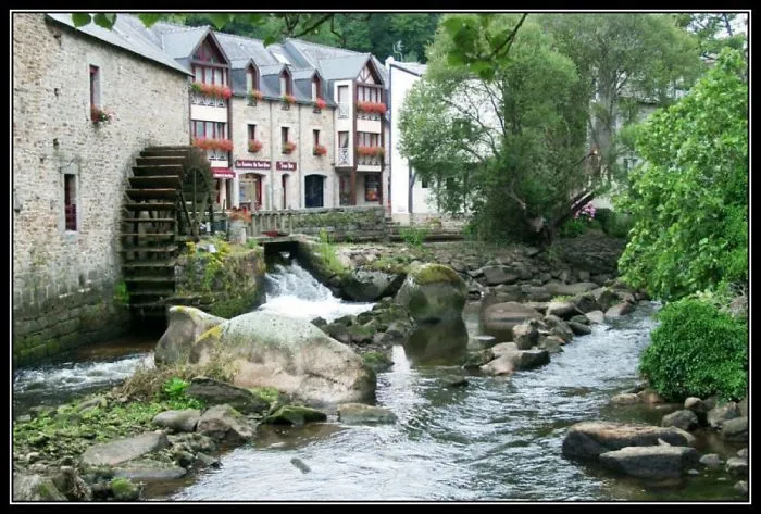 Small Village In Brittany - France