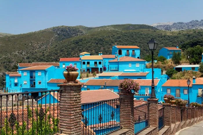 Smurf-like Village Of Júzcar, Spain