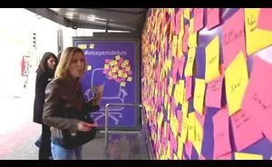 #westartonmonday – An Ooh/street Furniture Creative Project With Over 1.800 Sticky Notes | Wink