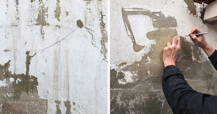Peeling Off Old Paint To Tell Stories Of Palestinian Refugees