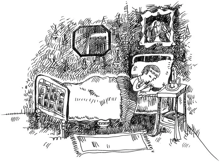 I Illustrated Marcel Proust "À La Recherce Du Temps Perdu" Main Scenes