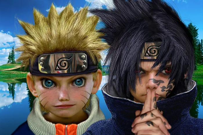 Naruto And Sasuke From Naruto