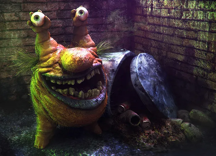 Krumm From Aaaahhh!!! Real Monsters