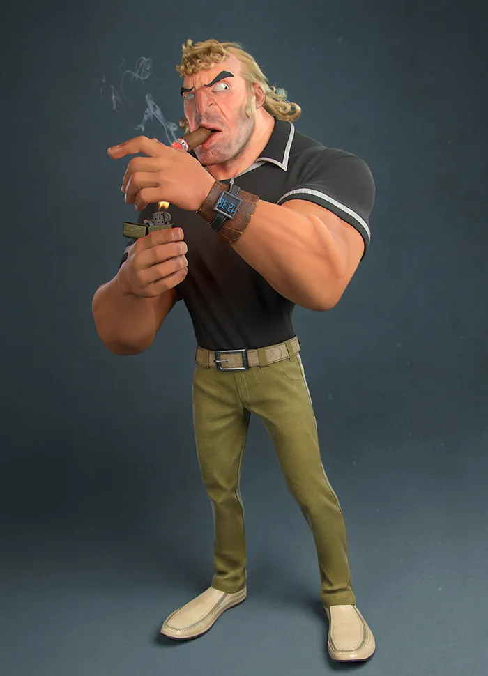 Brock Samson From The Venture Bros.
