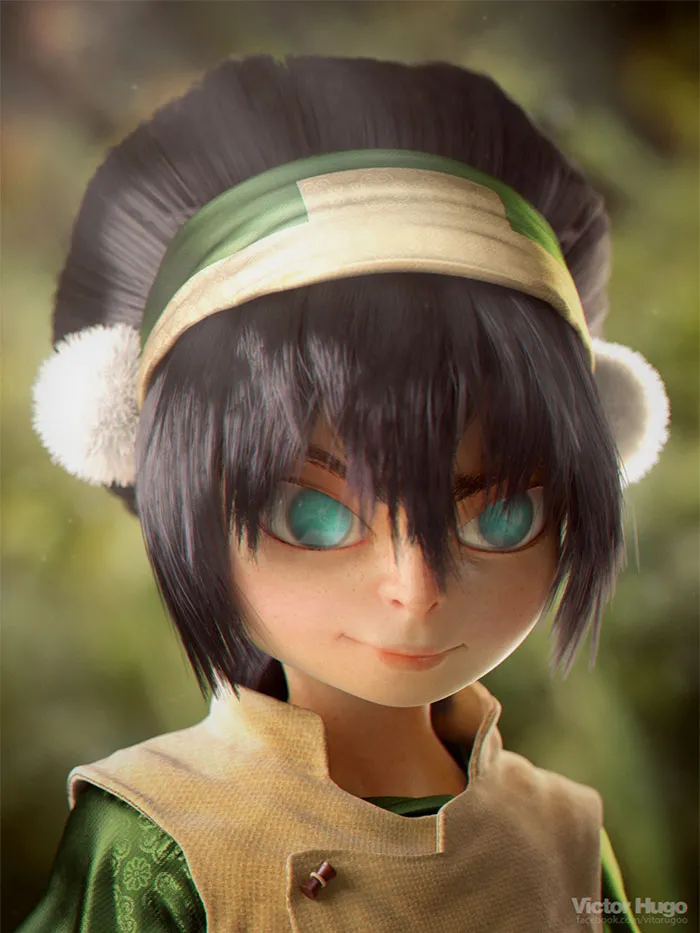 Toph Beifong de Avatar: The Last Airbender