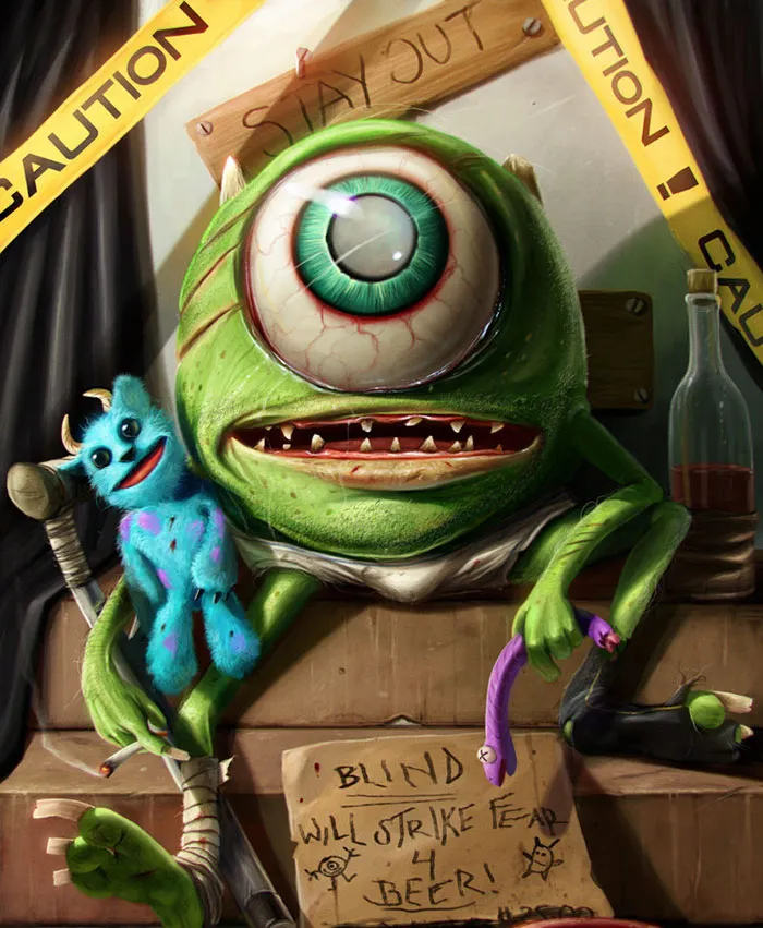 Mike Wazowski From Monsters, Inc.