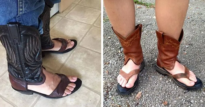 Cowboy Boot Sandals Is The Newest Trend That Keeps Your Toes Cool