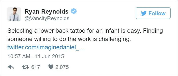 Ryan Reynolds’ Hilariously Honest Tweets About His Daughter Are Even Better Than Deadpool