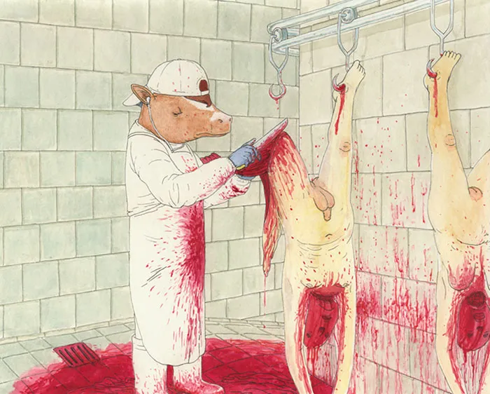 53 Shocking Illustrations Reveal How Animals Feel By Switching Them With Humans