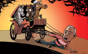 53 Shocking Illustrations Reveal How Animals Feel By Switching Them With Humans