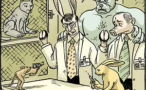 53 Shocking Illustrations Reveal How Animals Feel By Switching Them With Humans