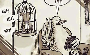 53 Shocking Illustrations Reveal How Animals Feel By Switching Them With Humans
