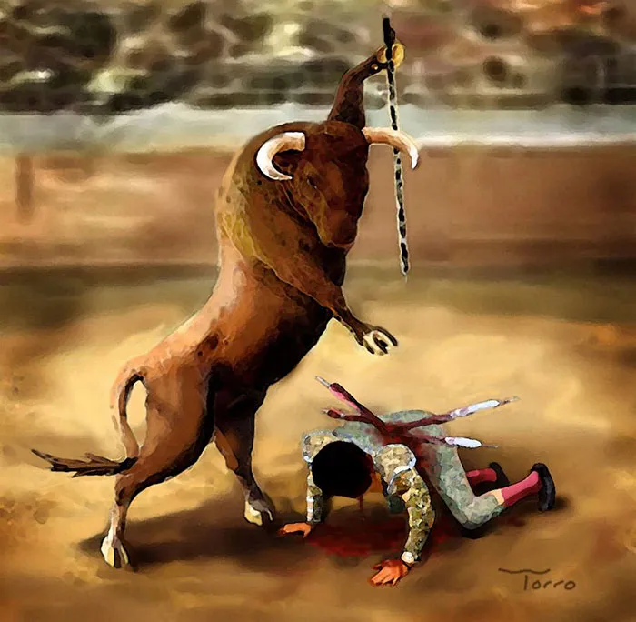53 Shocking Illustrations Reveal How Animals Feel By Switching Them With Humans