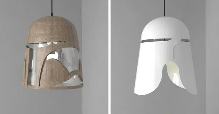 I Created Light Fixtures Inspired By Star Wars