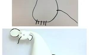 I Turn Childrens Drawings Into Display Ornaments