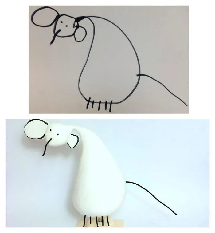 I Turn Childrens Drawings Into Display Ornaments