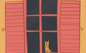 I Illustrated Different People Living In The Block Of Flats In Front Of My Window