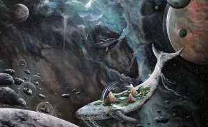 'Another Kind Of Sea' : I Painted A Surreal Watercolour Scenery