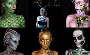 Cool Body Paintings By 16-year-old Artist