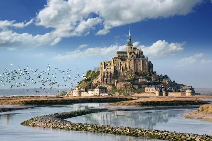 Mont Saint-michel, France