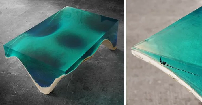 Sea-Inspired Table Will Let You Gaze Into The Depths Of The Sea While Dining