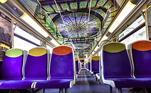 French Trains Are Being Turned Into Moving Art Museums