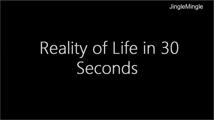 Reality Of Life In 30 Seconds |heart Touching Video