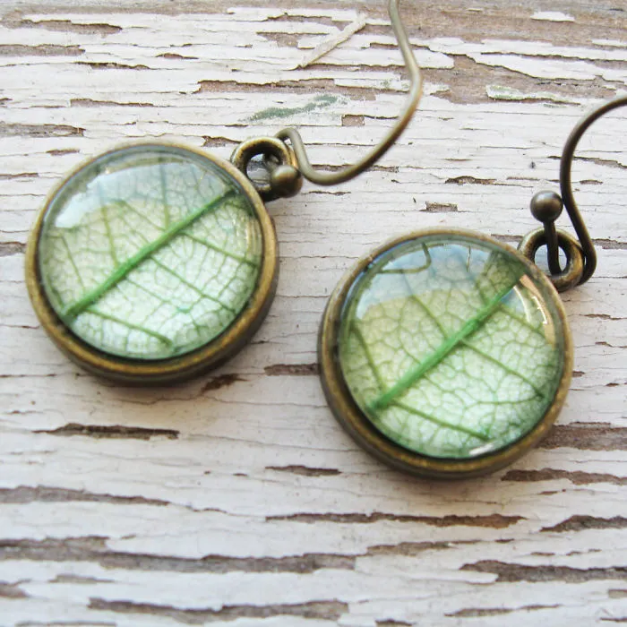 Botanical Pressed Flower Jewelry That I Make From Real Flowers