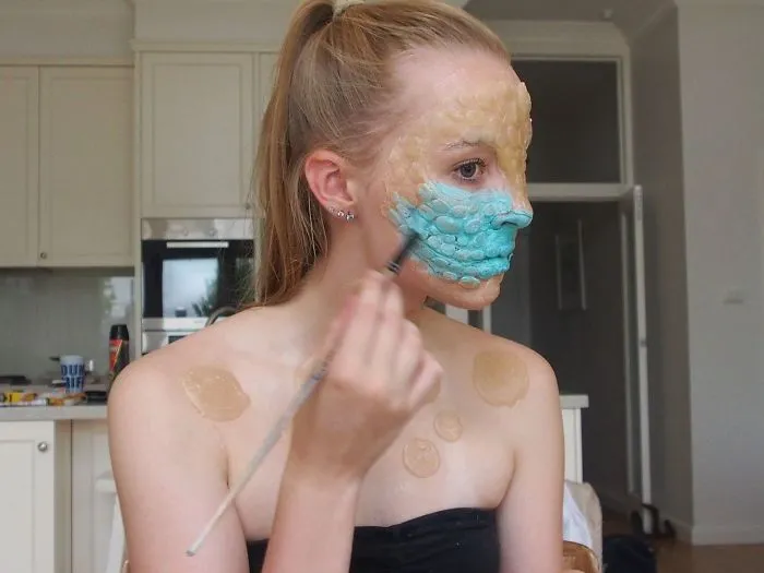 I'm A 16-Year-Old Who Loves Turning Myself Into Monsters