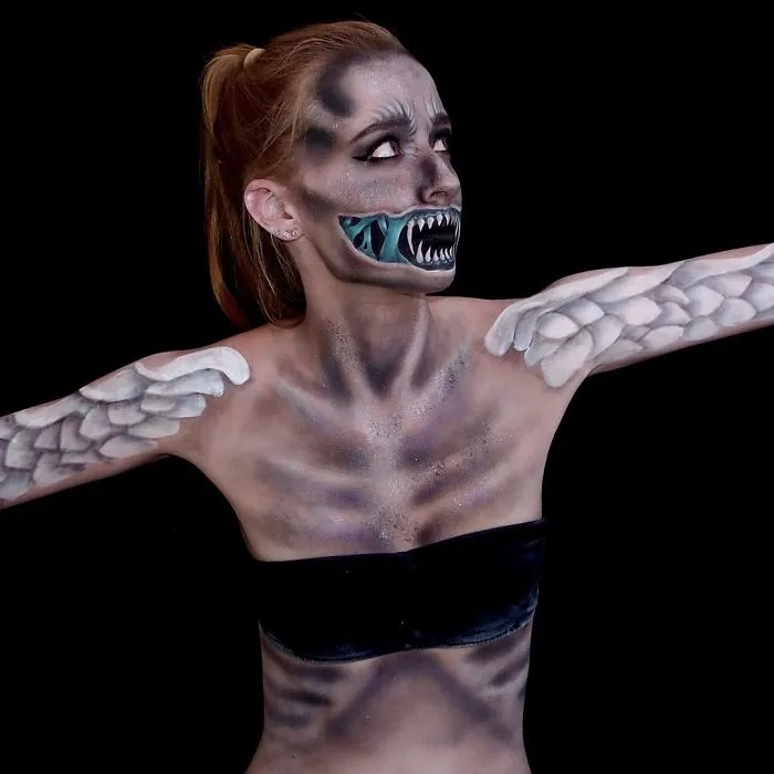 I'm A 16-Year-Old Who Loves Turning Myself Into Monsters