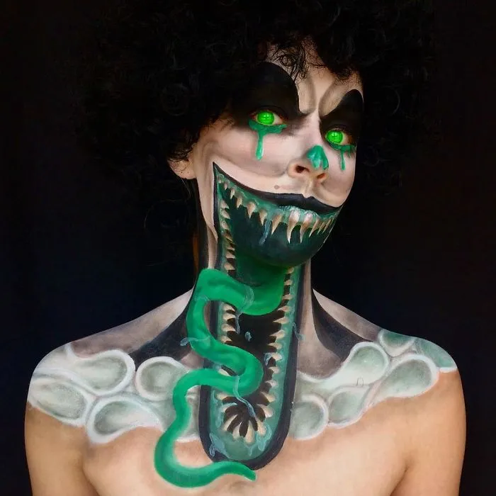 I'm A 16-Year-Old Who Loves Turning Myself Into Monsters