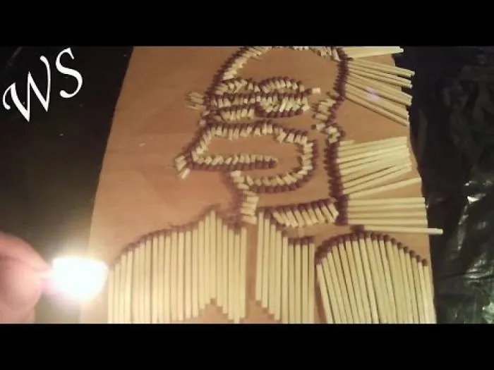 Fire Art - Homer Simpson