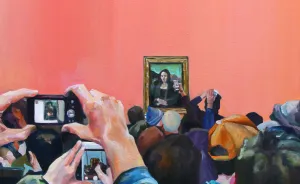 I've Painted My Experience Visiting Louvre