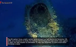 Wwii ‘ghost’ Submarine With Crew On Board Discovered Off Italian Coast!!