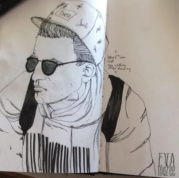 5 Months Worth Of Drawing- My Sketchbook.