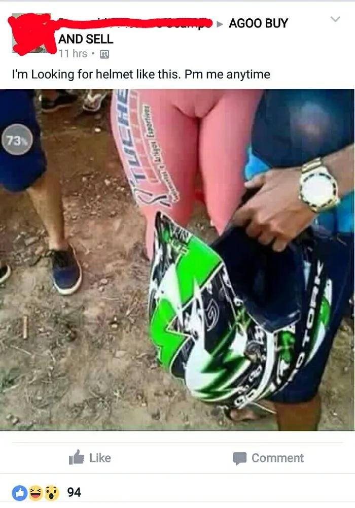 All Eyes On The Helmet Please