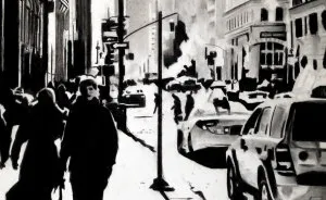 Sketch And The City: I Create Charcoal Drawings Of Cities