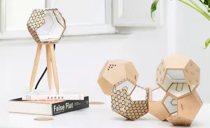 We Designed Modular Magnetic Lamps That Can Be Joined In An Endless Number Of Combinations