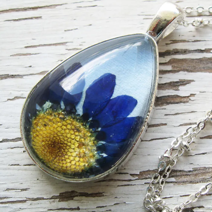 Botanical Pressed Flower Jewelry That I Make From Real Flowers