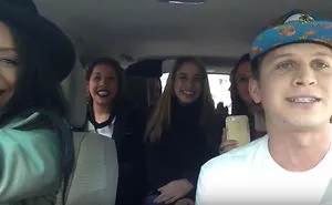 Uber Driver Raps For Car Full Of Passengers, And It's Amazing.