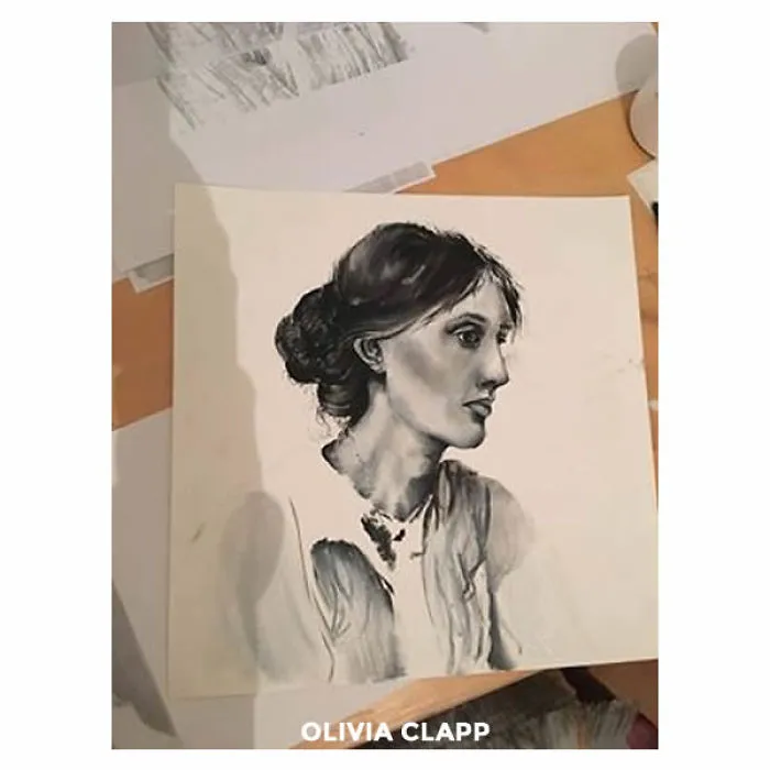 15 Year Old Painted Virginia Woolf  Using Oil Paints In 2 Hours