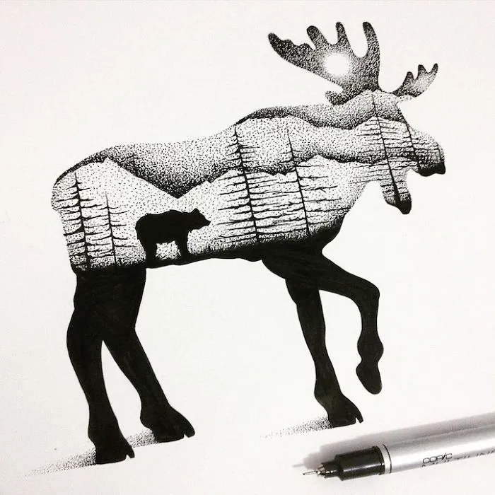 The Moose And The Bear