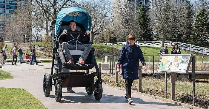 Giant Strollers For Adults Let Parents Test Drive Before Buying