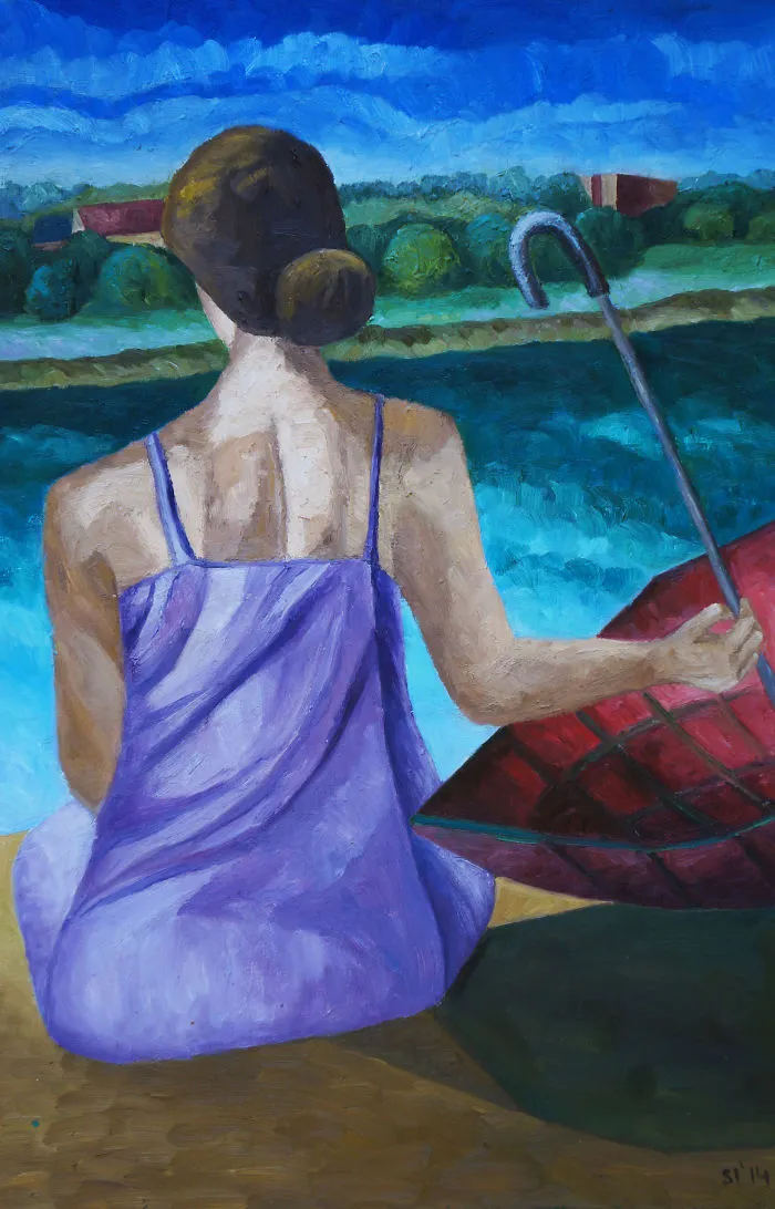 Moods Expression In Unique Style Oil Paintings