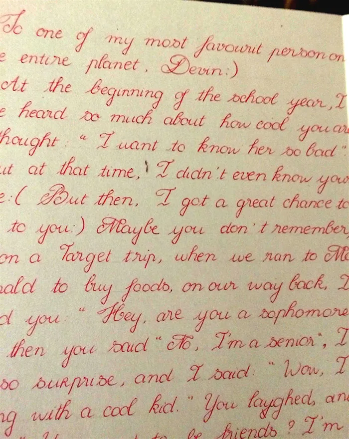 Graceful Handwriting