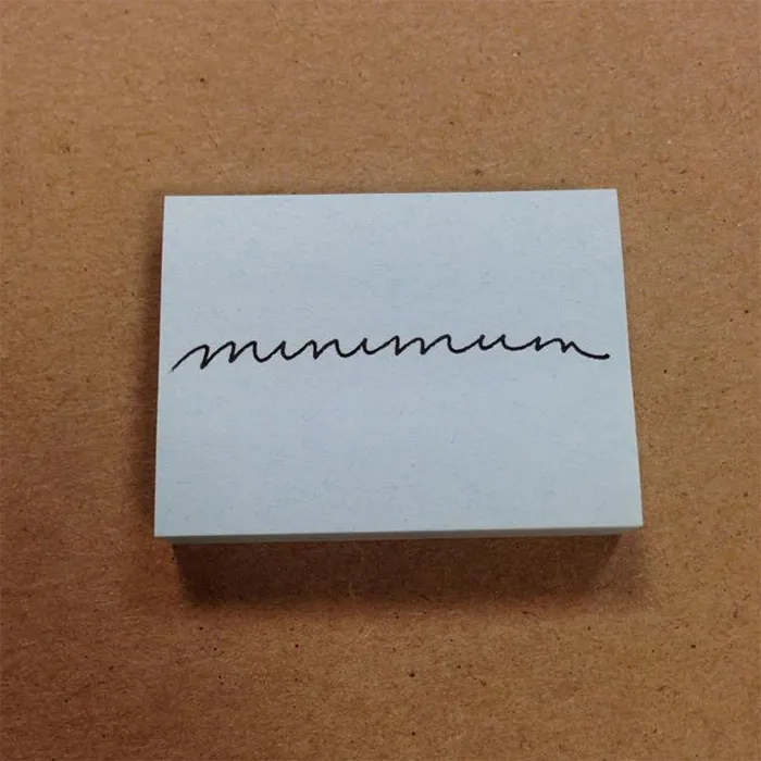 Minimalist Writing