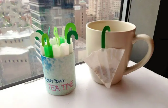 Mini Umbrella Tea Bag